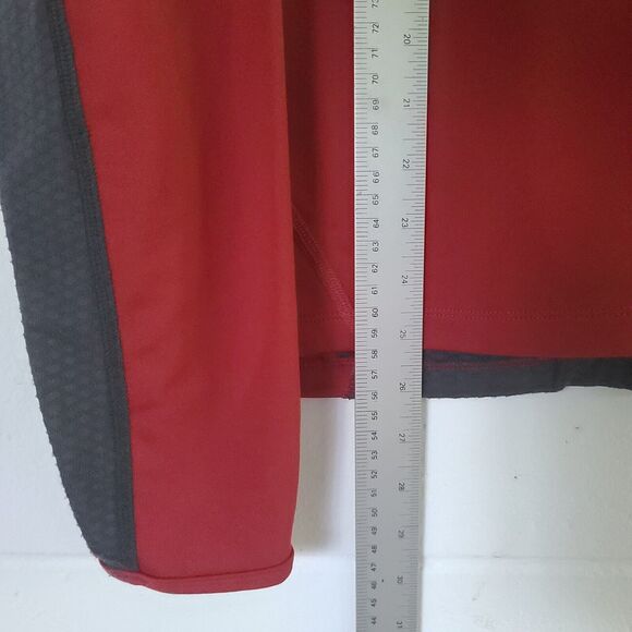 The North Face Flight Series VaporWick 1/4 Zip Pullover Men's Medium Red Gray - Picture 9 of 16
